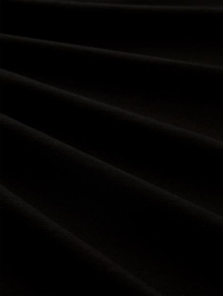 Basic Rollkragenshirt deep black