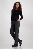 Basic-Shirt aus Pima-Baumwolle schwarz
