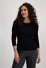 Basic-Shirt aus Pima-Baumwolle schwarz