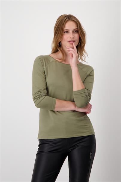 Basic-Shirt green tea