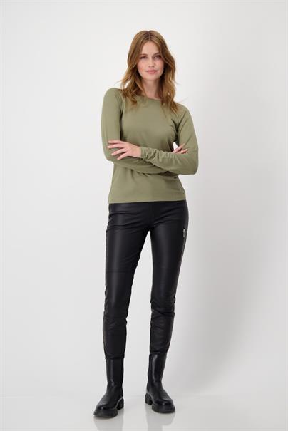 Basic-Shirt green tea