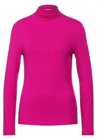 Basic Shirt in Unifarbe lavish pink