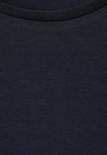 Basic Shirt mit 3/4 Arm deep blue