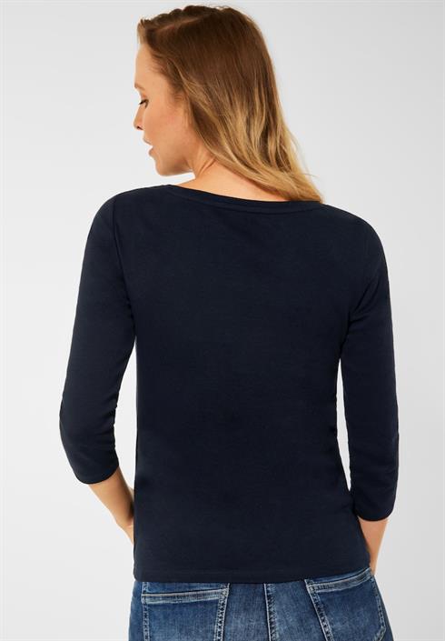 basic-shirt-mit-3-4-ärmel-deep-blue