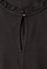 Basic Shirt mit Rüschen und Cut-Out-Detail black coffee