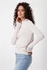 Basic Shirt mit Stehkragen stone