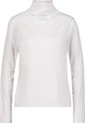 Basic Shirt mit Stehkragen stone