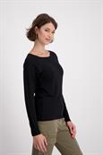 Basic-Shirt schwarz