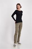 Basic-Shirt schwarz
