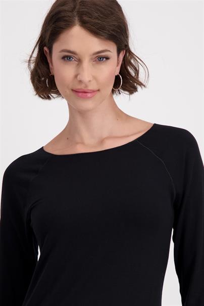 Basic-Shirt schwarz