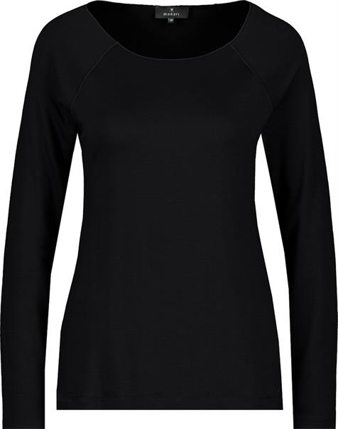 Basic-Shirt schwarz