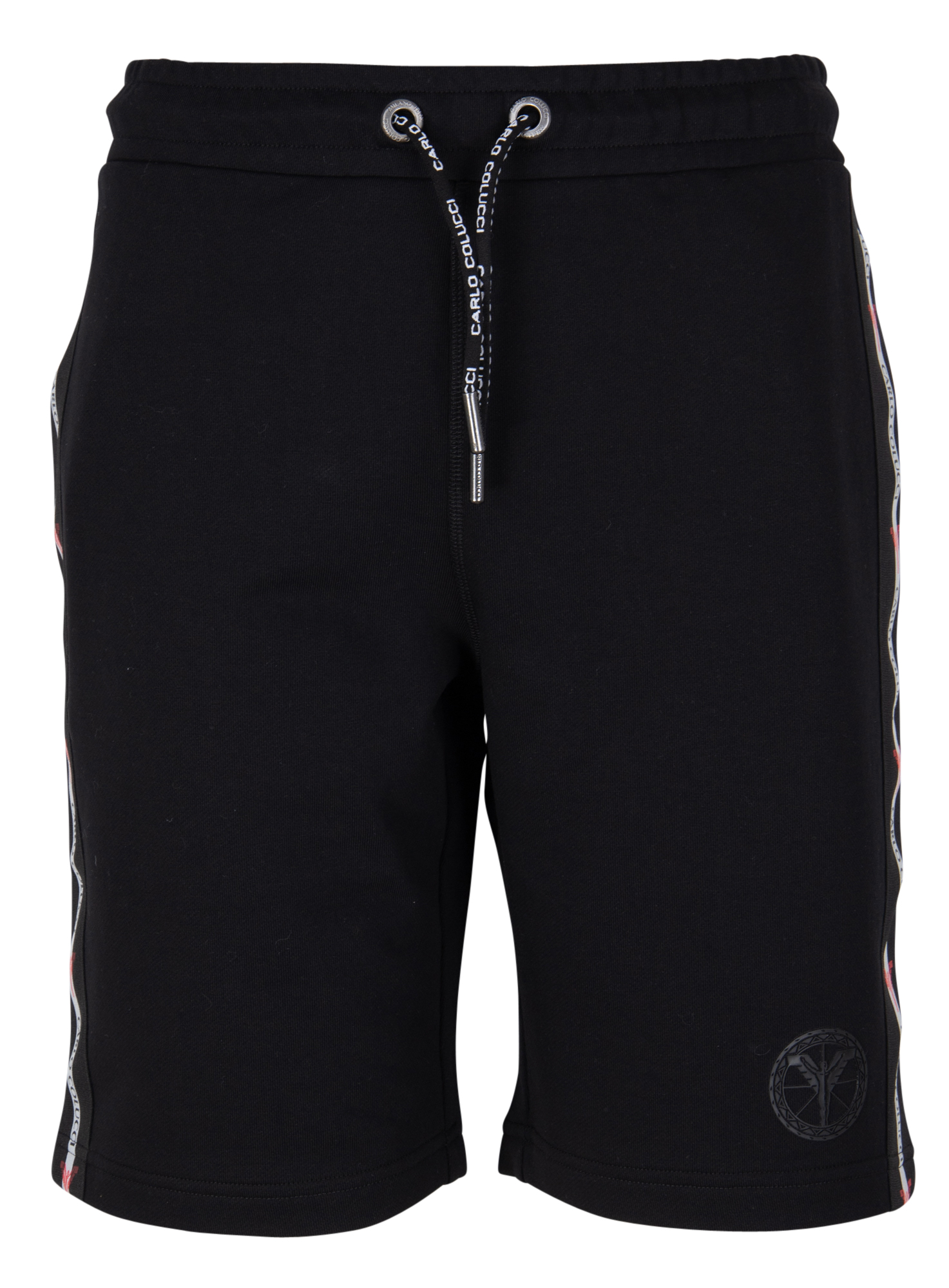 Carlo Colucci Herren Short C3720 Schwarz - basic