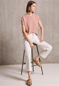 Basic Silk-Look Shirt dusty pink