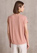 Basic Silk-Look Shirt dusty pink