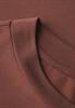Basic Silk-Look Shirt sienna brown