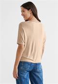 Basic Slubyarn T-Shirt light smooth sand