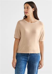 Basic Slubyarn T-Shirt light smooth sand