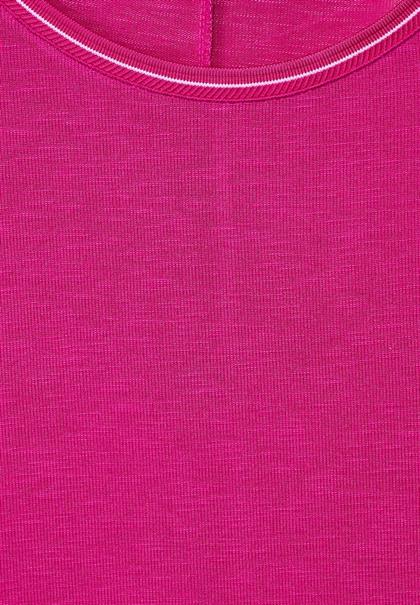 Basic Slubyarn T-Shirt nu pink