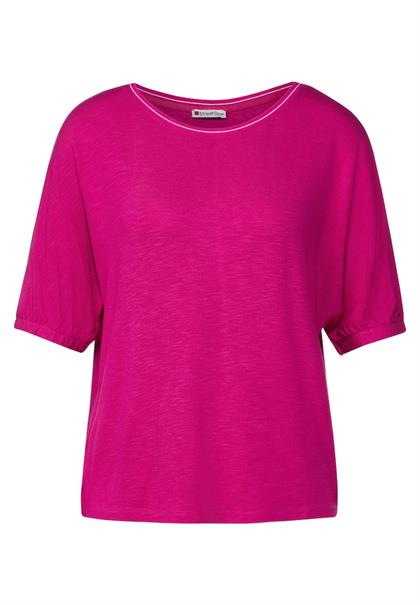 Basic Slubyarn T-Shirt nu pink