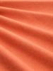 Basic Strickpullover aus Baumwolle chili orange melange