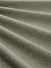 Basic Strickpullover aus Baumwolle greyish shadow olive melange
