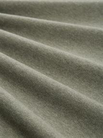 Basic Strickpullover aus Baumwolle greyish shadow olive melange