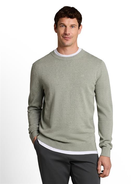 basic-strickpullover-aus-baumwolle-iron-mint-melange