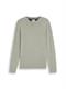 Basic Strickpullover aus Baumwolle iron mint melange