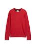 Basic Strickpullover aus Baumwolle salsa red non-solid