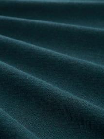Basic Strickpullover aus Baumwolle sapphire green melange