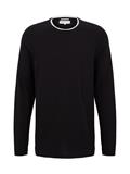 Basic Strickpullover black