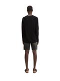 Basic Strickpullover black