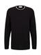 Basic Strickpullover black