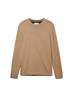 Basic Strickpullover hazel brown melange