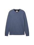 Basic Strickpullover vintage indigo blue melange