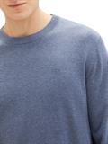 Basic Strickpullover vintage indigo blue melange