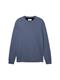 Basic Strickpullover vintage indigo blue melange