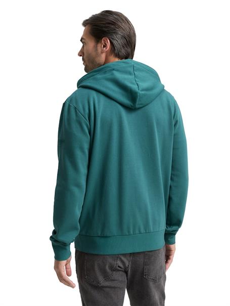 Basic Sweatjacke jasper green