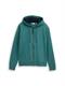 Basic Sweatjacke jasper green