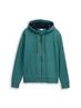 Basic Sweatjacke jasper green