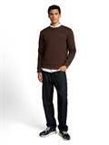 Basic Sweatshirt cool dark brown
