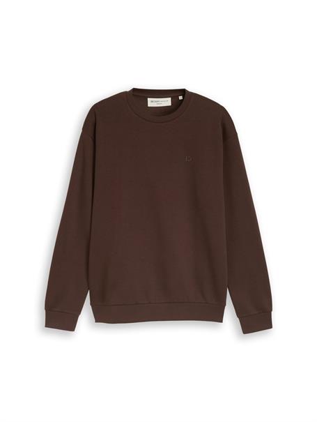 Basic Sweatshirt cool dark brown