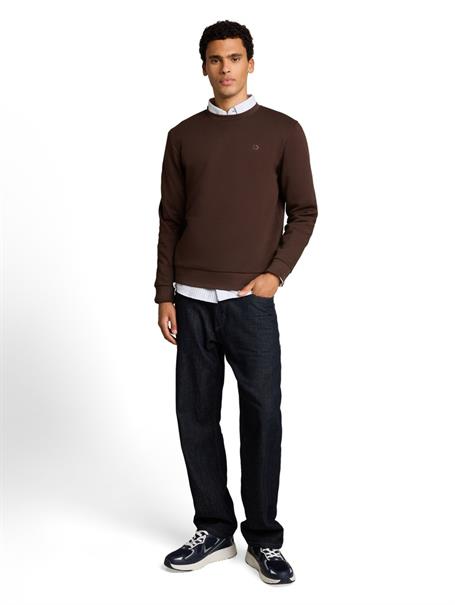 Basic Sweatshirt cool dark brown