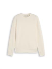 Basic Sweatshirt gardenia white