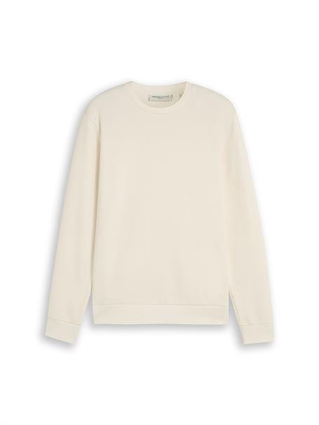 Basic Sweatshirt gardenia white