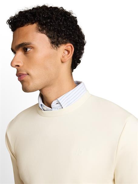 Basic Sweatshirt gardenia white