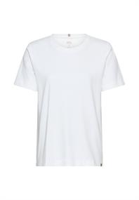 Basic-T-Shirt aus 100% Baumwolle milk white