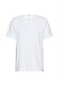 Basic-T-Shirt aus 100% Baumwolle milk white