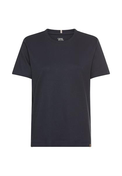 Basic-T-Shirt aus 100% Baumwolle night blue