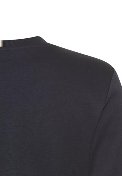 Basic-T-Shirt aus 100% Baumwolle night blue